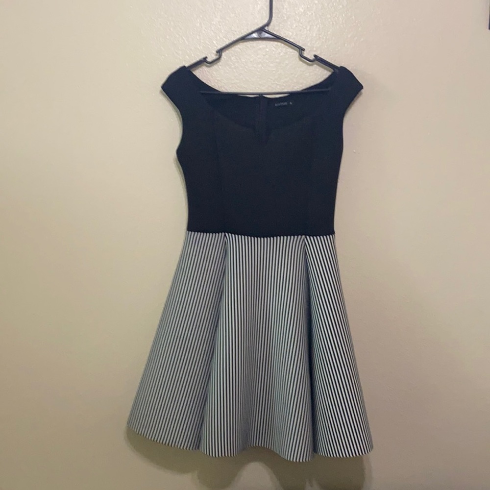 Fit and flare dress.